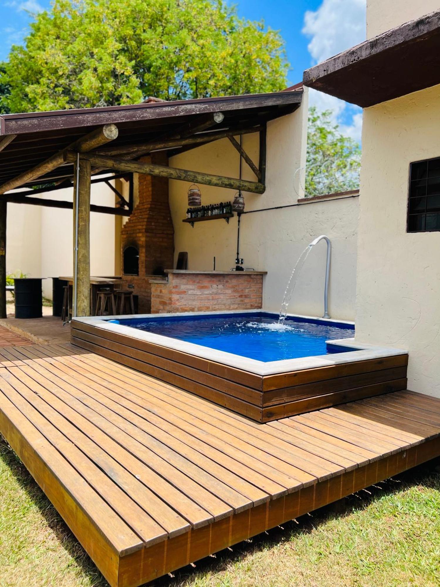 Espaco Ranchao Com Piscina Em Sao Pedro - Sp Kültér fotó