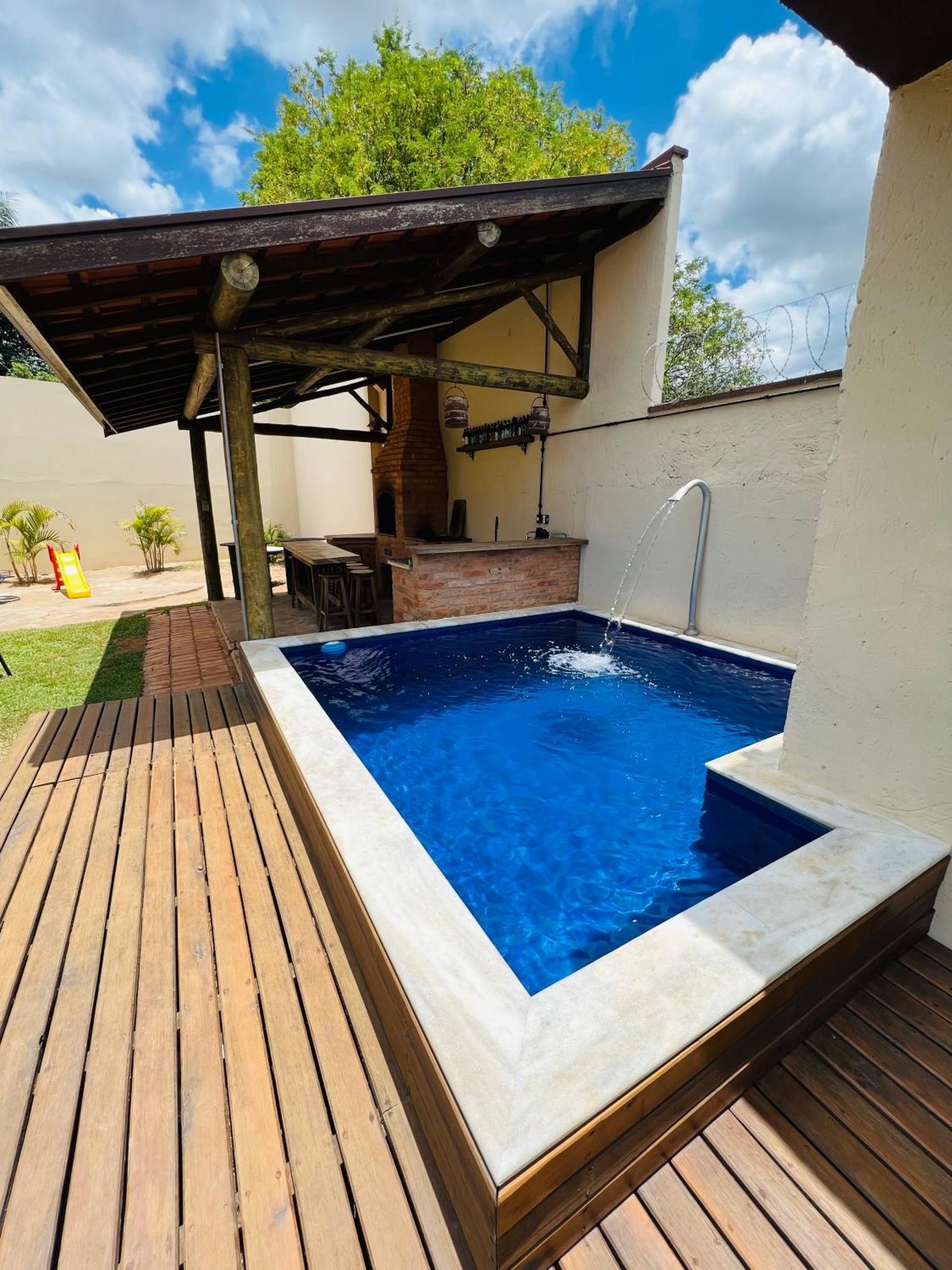 Espaco Ranchao Com Piscina Em Sao Pedro - Sp Kültér fotó